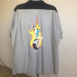 Cintas 1998 Original HotRod Wear PinUp Men’s Shirt